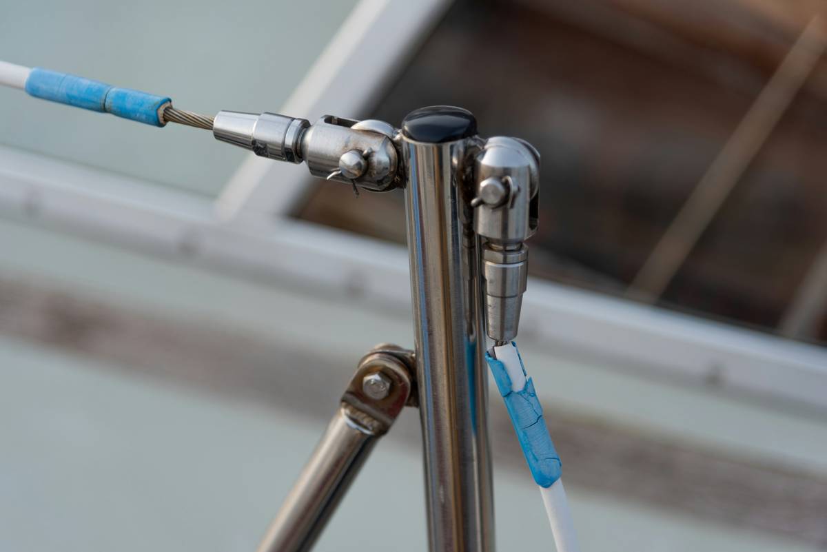 Side-by-side comparison showing clean vs clogged distributor pressure safety valve
